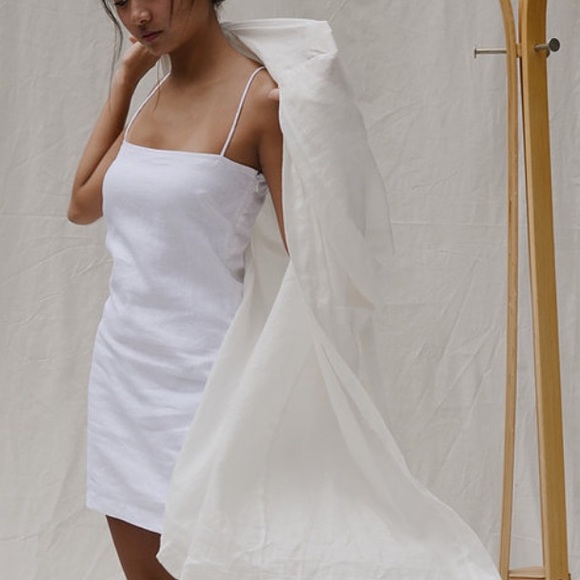 NEW Araw the Line Presko shift mini dress (white) - Picture 2 of 5